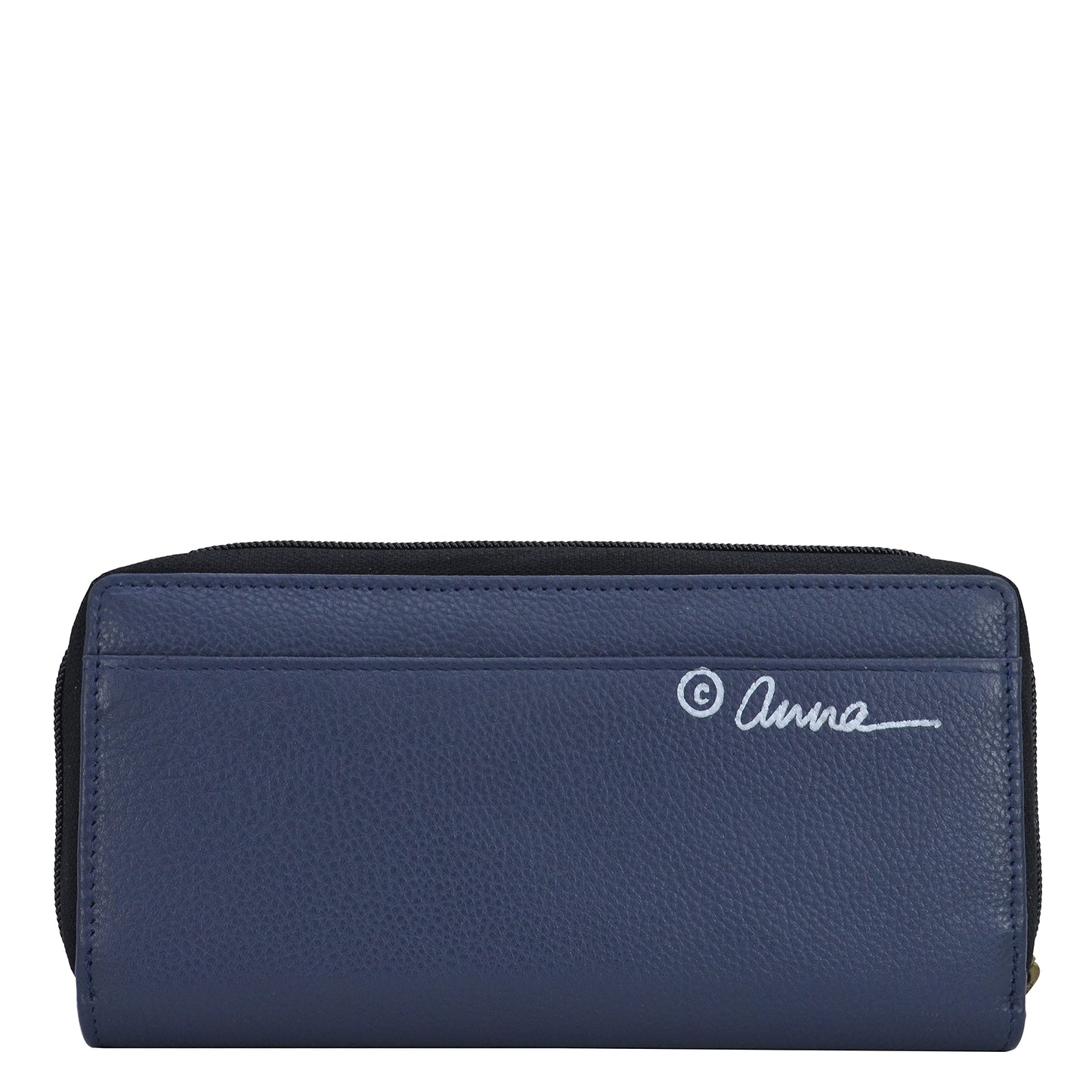 Anna by Anuschka Women's Hand-Painted Genuine Leather Organizer Clutch