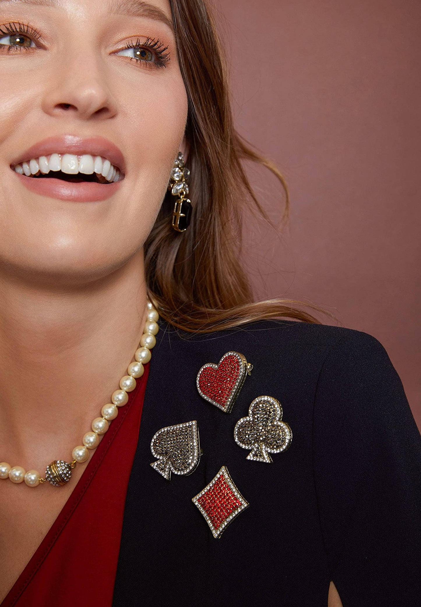 HEIDI DAUS®"Dealers Choice" Crystal Pin Set