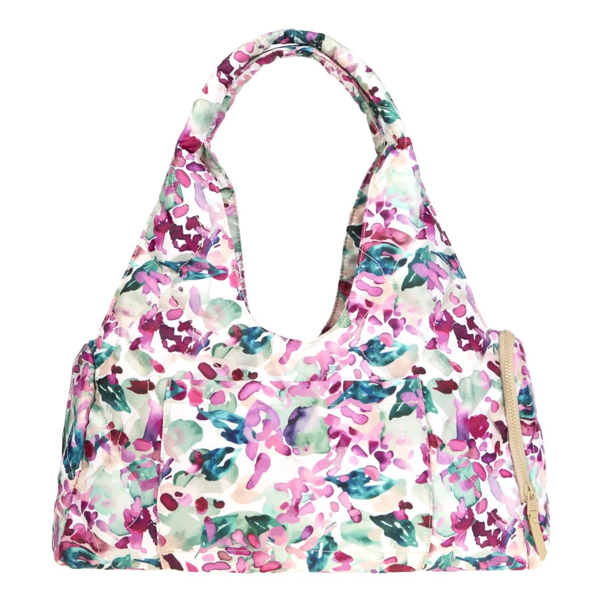 Samantha Brown To-Go Quilted Travel Hobo with Crossbody