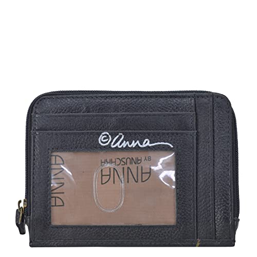 Anna by Anuschka Women's Hand-Painted Genuine Leather Organizer Wallet