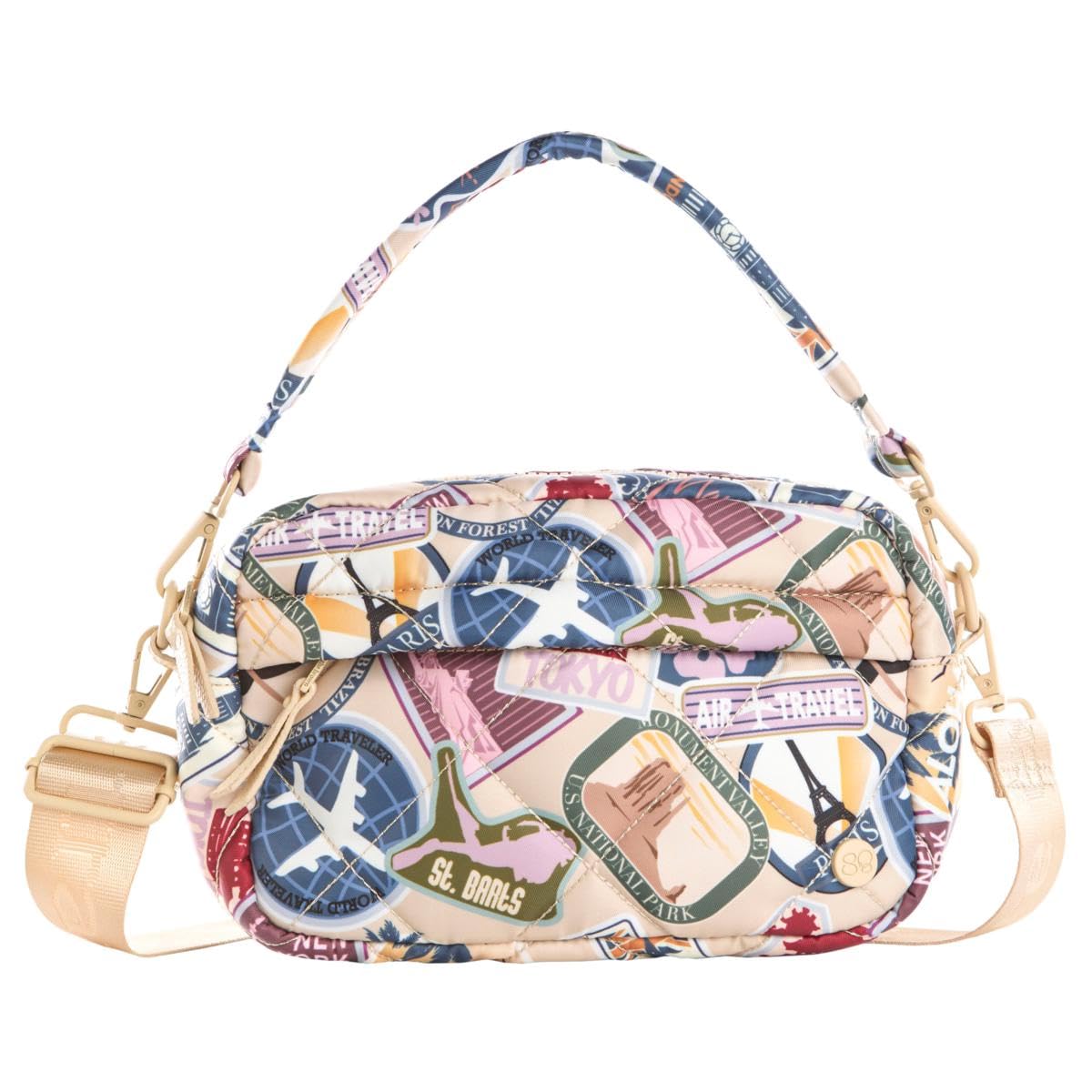 Samantha Brown To-Go Quilted Top Handle Bag