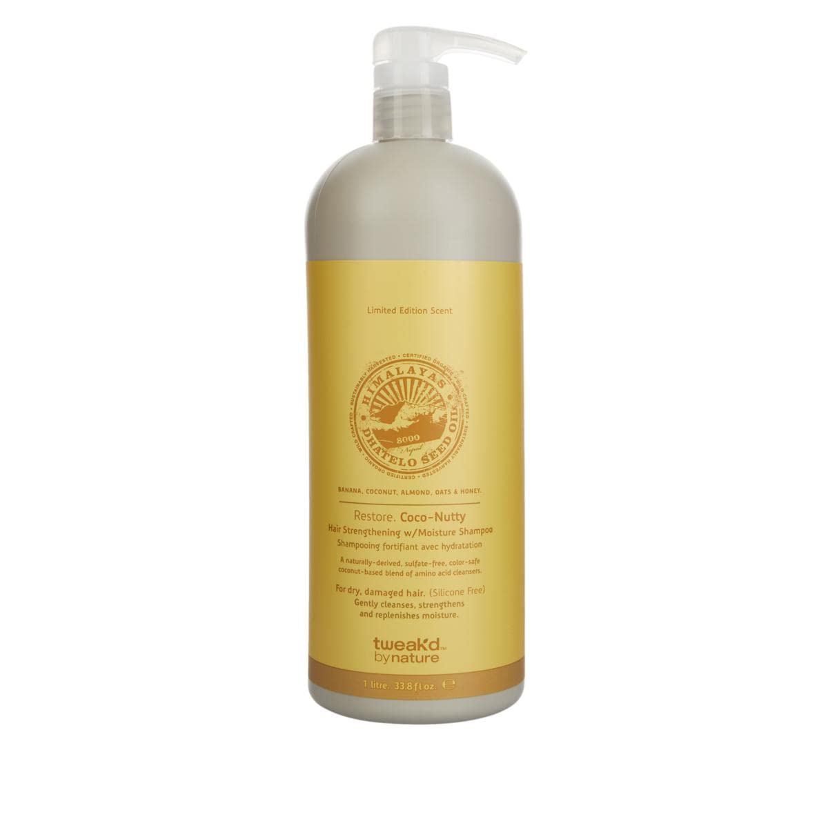 Tweak'd by Nature Restore Coco-Nutty Supersize Shampoo 33.8 Oz. 1 count
