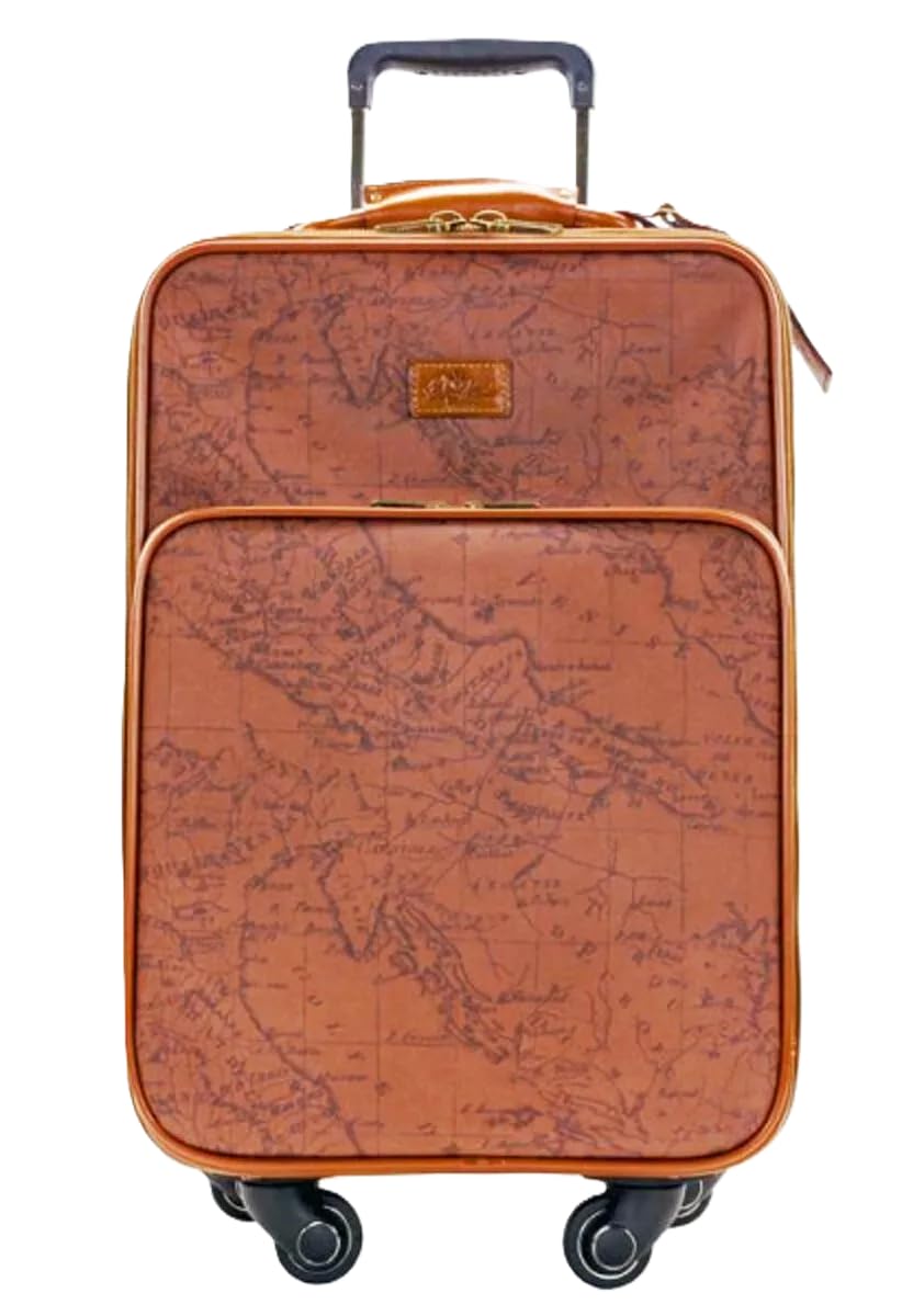 Patricia Nash 22" Spinner Vettore Trolley Luggage Suitcase - Riot Rust -