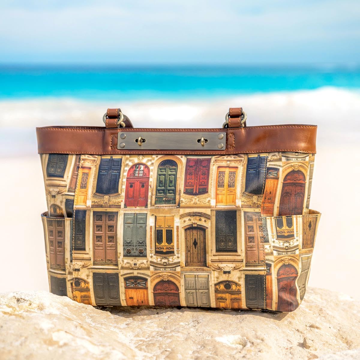 Patricia Nash Ria Coated Canvas Tote