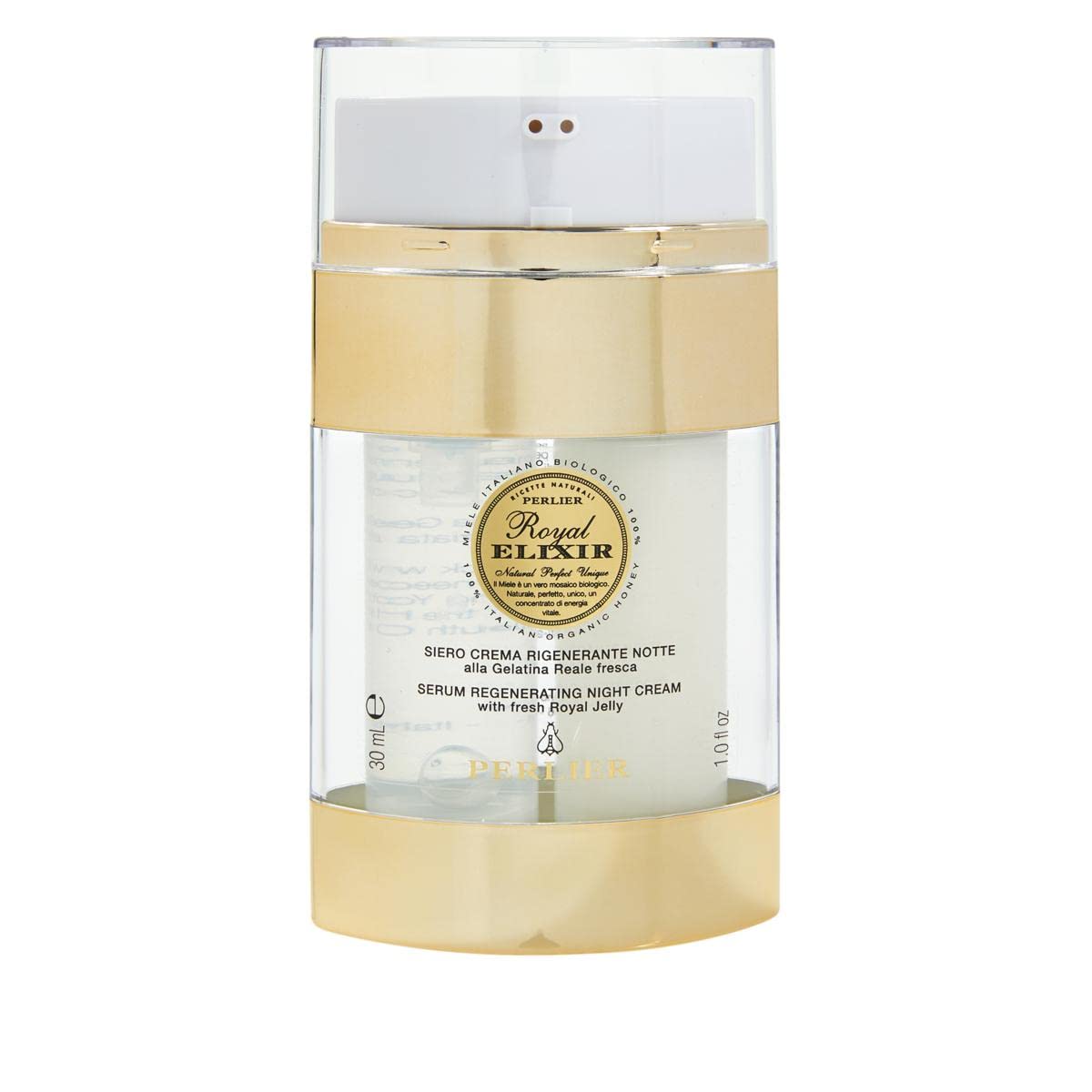 Perlier Royal Elixir Double Youth Night Serum/Cream 1.0 fl oz