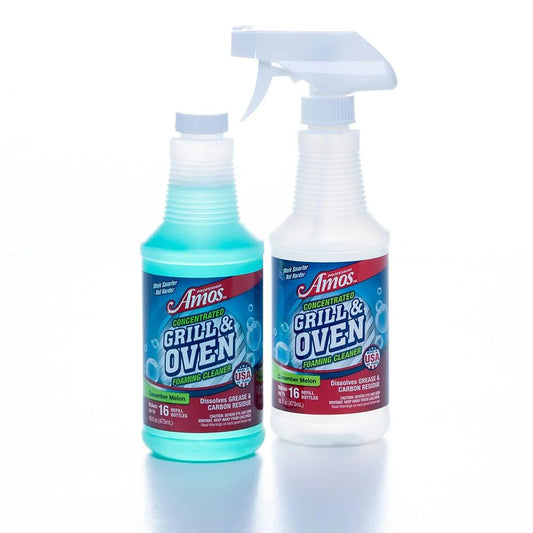 Professor Amos' Grill & Oven Concentrate Cleaner Cucumber Melon Kit