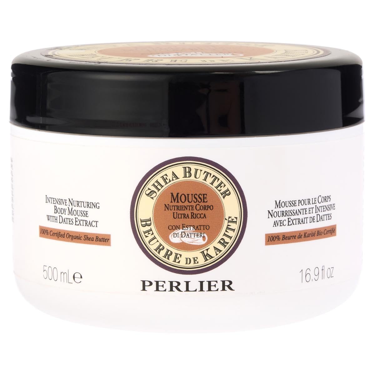 Perlier Shea Butter and Date Body Mousse 16.9 fl oz