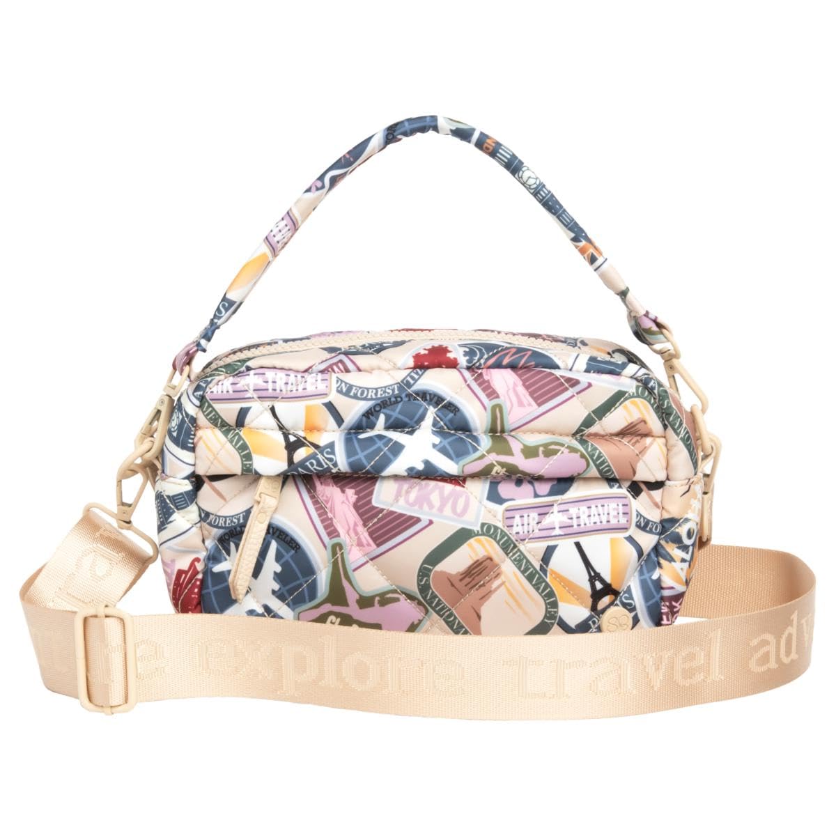 Samantha Brown To-Go Quilted Top Handle Bag