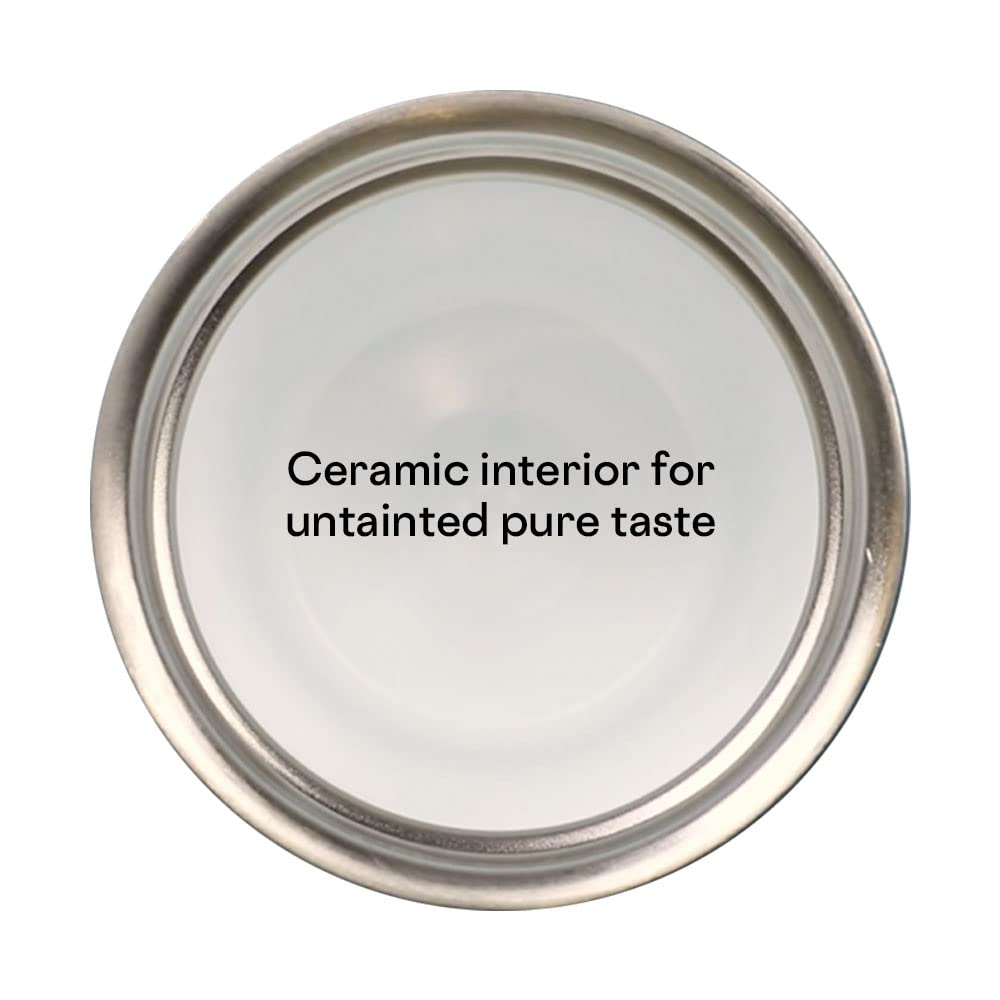 Corkcicle Commuter Cup Insulated Stainless Steel Leak Proof Travel Coffee Mug Keeps Beverages Cold for 9 Hours and Hot for 3 Hours, Nebula, 17 oz