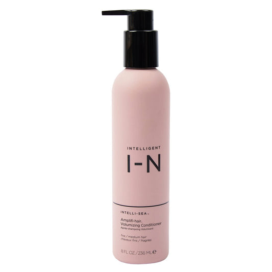 Intelligent Nutrients Amplifi-hair Volumizing Conditioner - Detangling and Strengthening Conditioner for Fine Hair - Weightless Vegan Conditioner for Instant Shine & Frizz Control (8 oz)