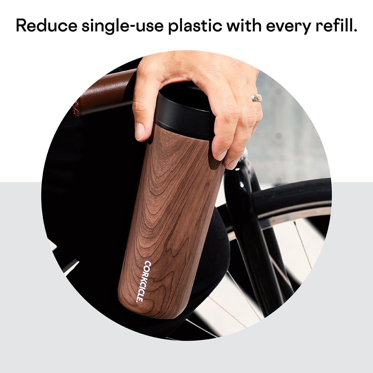 Corkcicle Commuter Cup Travel Mug with 360° Sip Lid