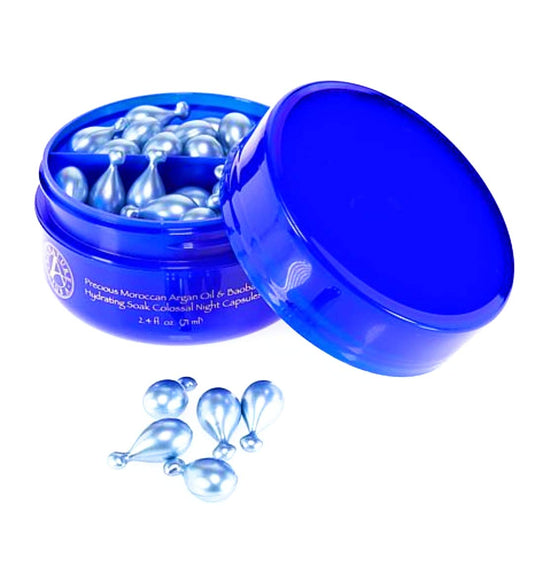 Signature Club A PM Argan Oil & Baobab Hydrating Soak Colossal Night Capsules