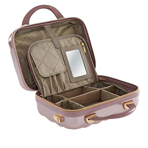 Marcy McKenna 2-in-1 Essentials Beauty Case - Rose Gold, 12L x 6.5W x 9.25H