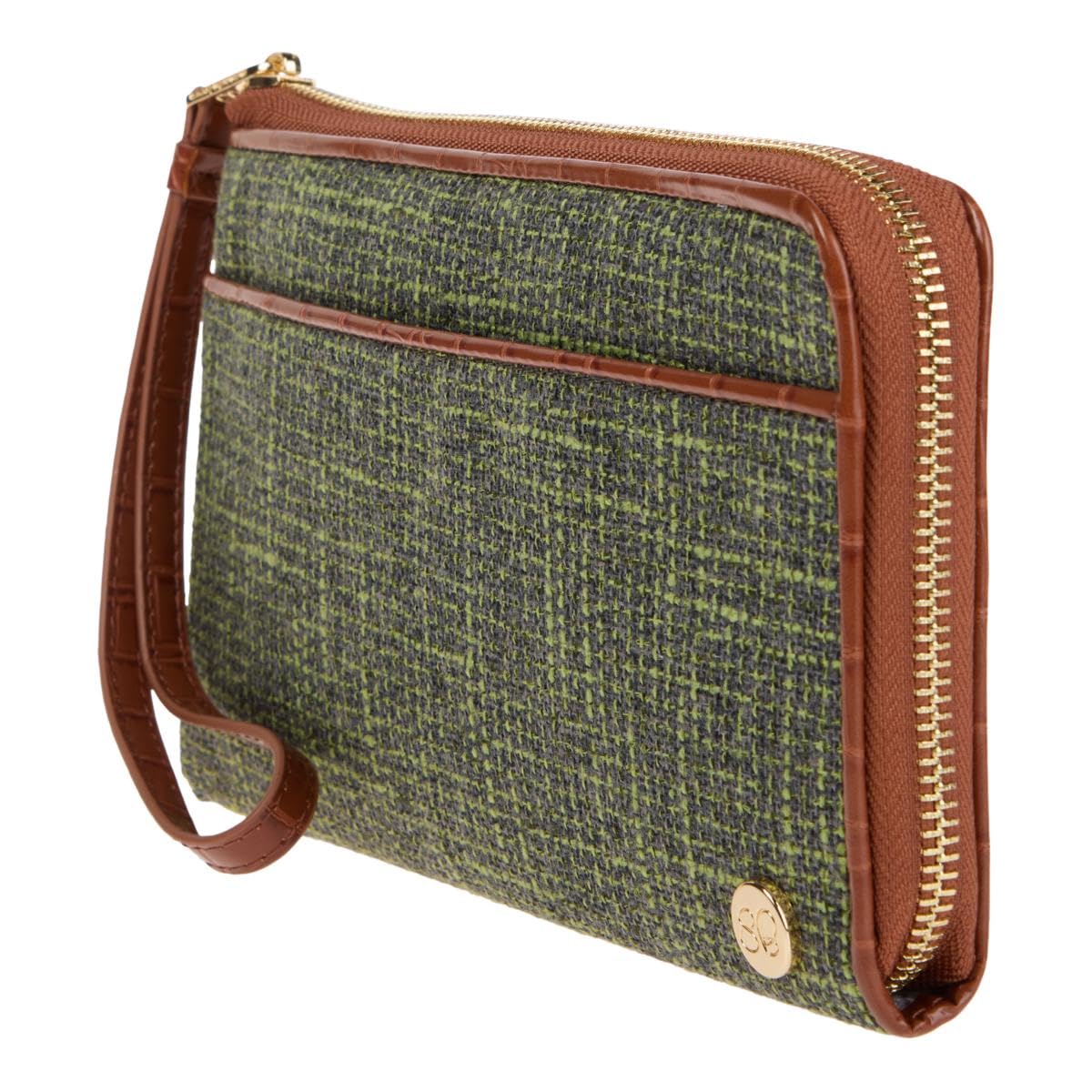 Samantha Brown To-Go RFID Tweed Travel Wallet