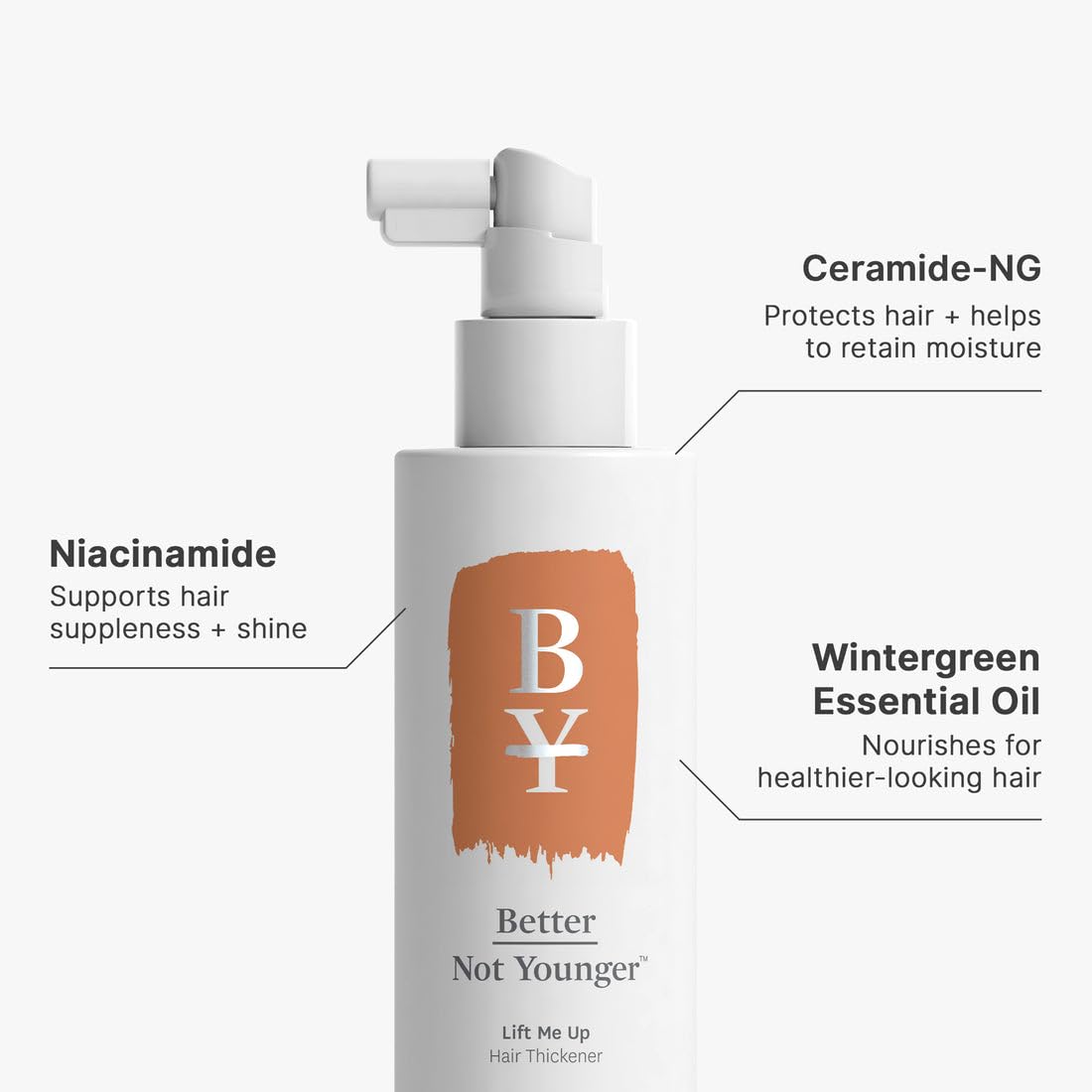 Better Not Younger Hair Spray Parent