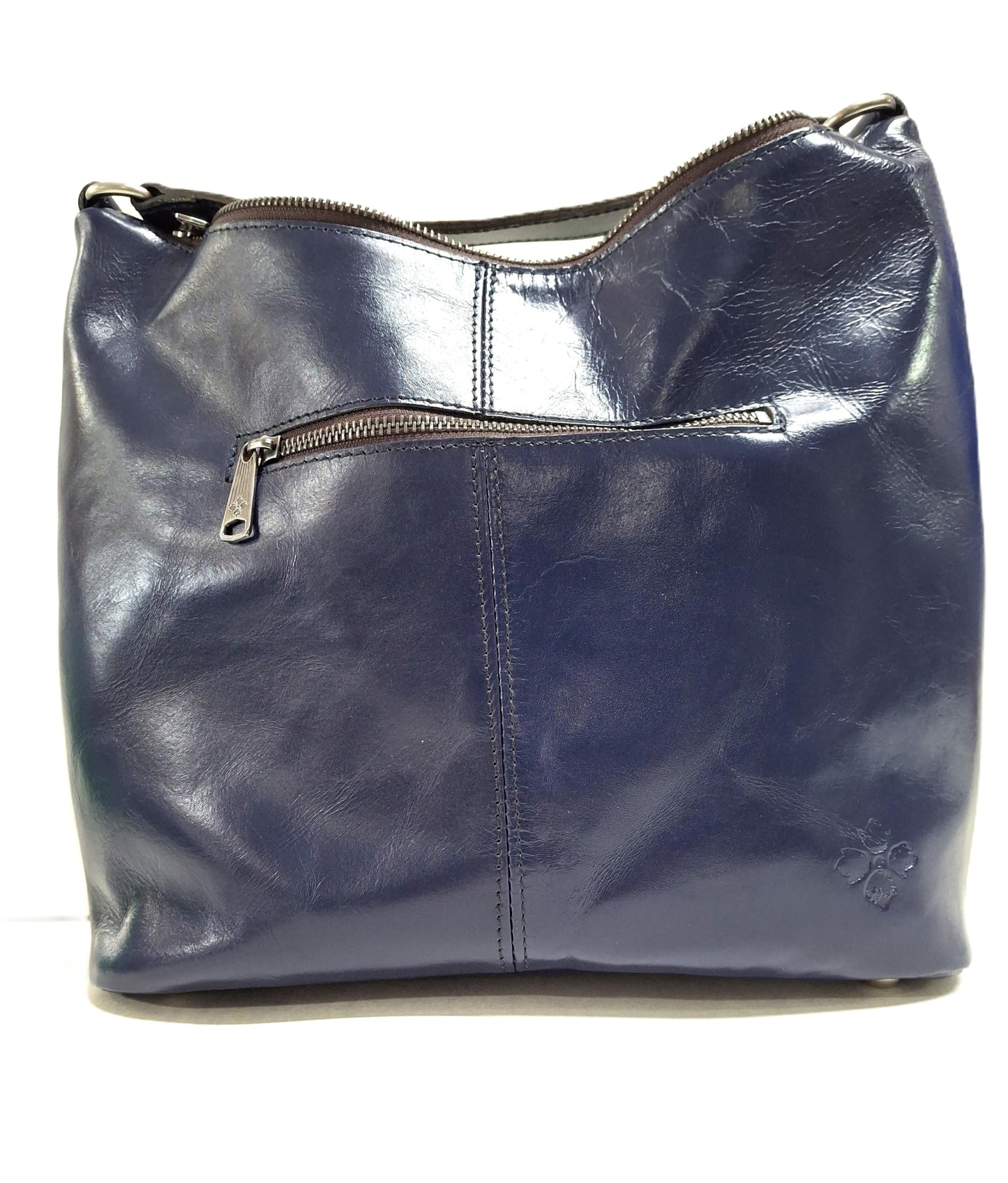 Patricia Nash Maissana Braided Leather Hobo Crossbody - Oceano -