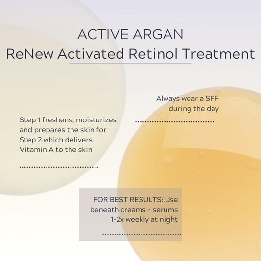 Active Argan Renew Retinol 2-Step Beauty Treatment - 2 x 1.0 fl. oz.