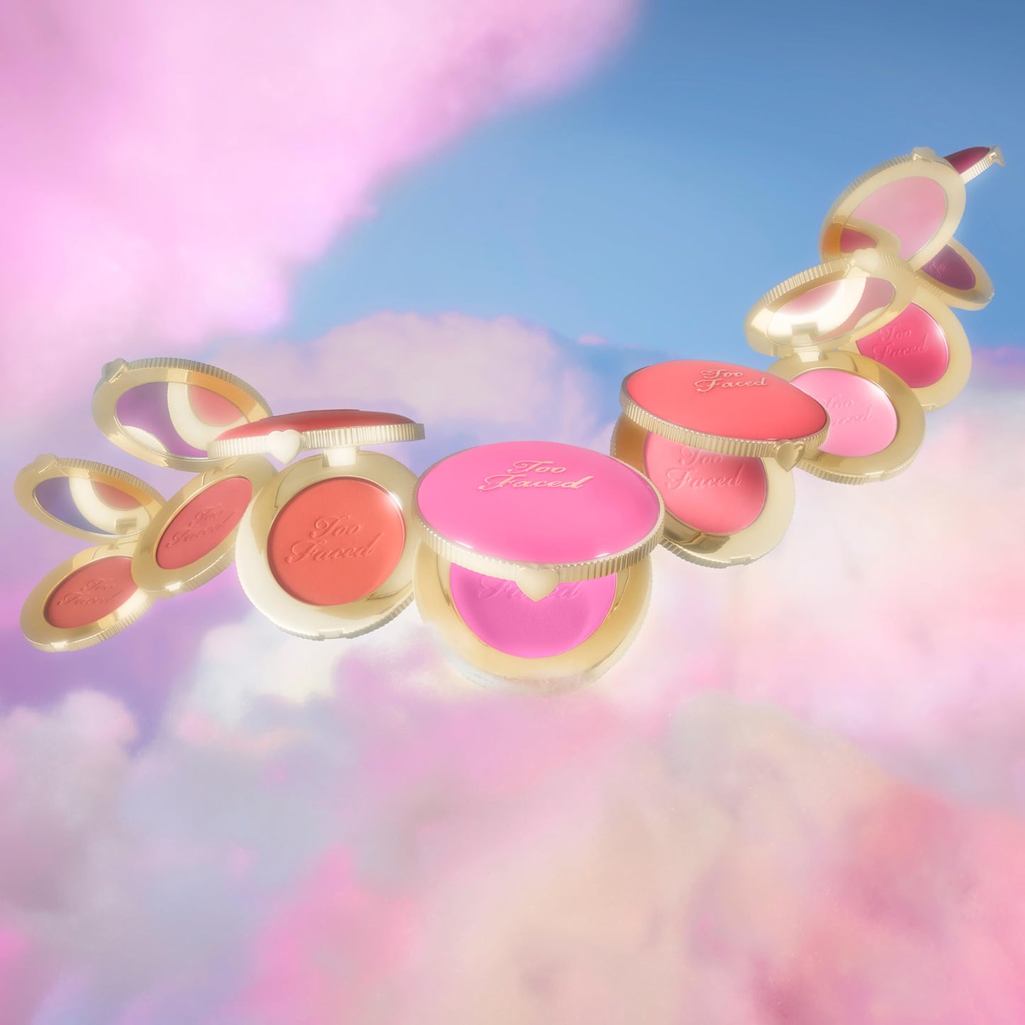 Too Faced Cloud Crush Blush | Buildable, Blendable, High Pigment Color, Vegan + Cruelty Free