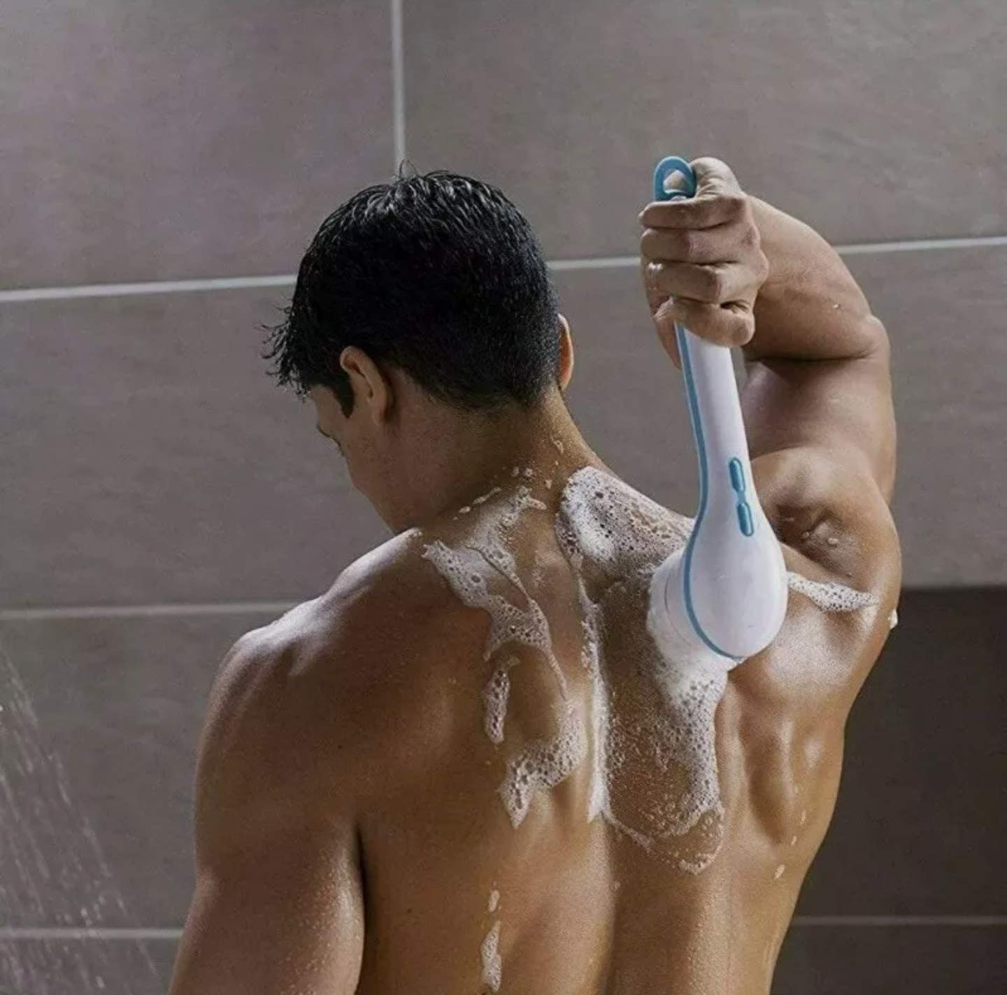 Spin Spa Body Brush Deluxe 10 pc Kit - Teal