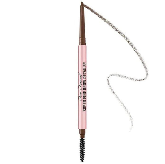 Too Faced Brow Detailer Brow Pencil WATERPROOF Dark Brown