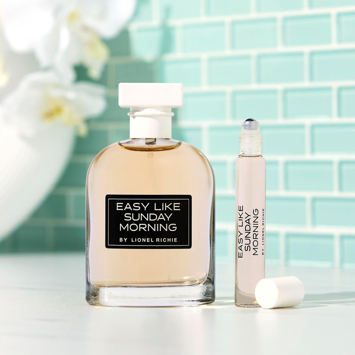 Lionel Richie Easy Like Sunday Morning for Women - 2 Gift Set 3.4oz EDP Spray, 0.33oz EDP Spray