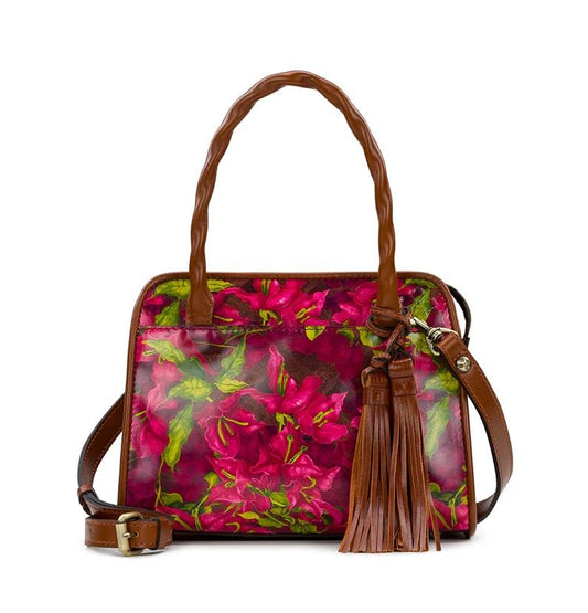 Bougainvilleas Along The Coast Paris Satchel