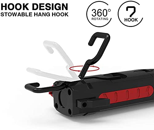 Bell+Howell Torch Light & Emergency Tool 8 in 1 Worklight Flashlight-Water Shock Resistance-As Seen On TV 180 Lumen