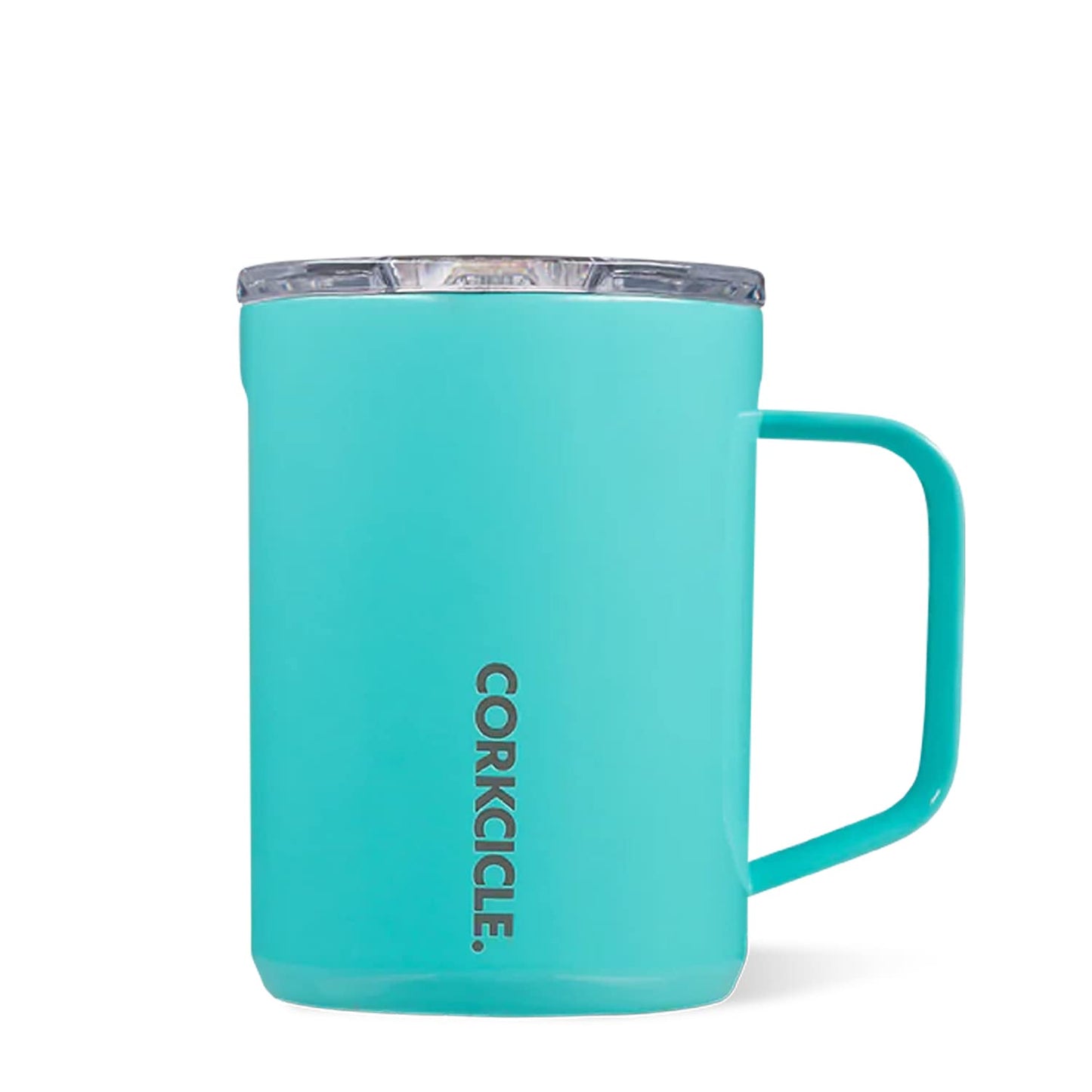 Corkcicle Origins Travel Coffee Mug - Triple Insulated Stainless Steel Cup with Handle for Tea, Hot Chocolate, Coffees, & More - Spill Proof, Reusable, BPA-Free, Dishwasher Safe - 475ml/16oz