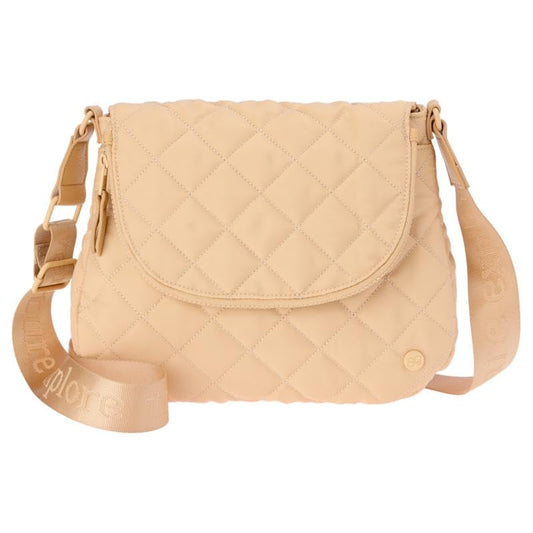 Samantha Brown To-Go Quilted Flap Saddle Crossbody