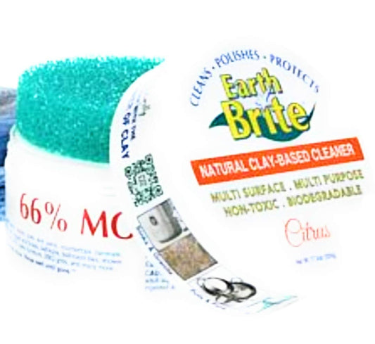 Earth Brite Natural Clay Multi Purpose Cleaner 17.5 Ounce