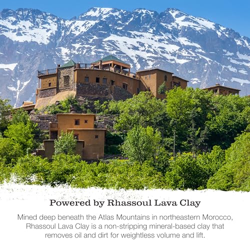 Tweak’d by Nature - Rise & Shine Cleansing Volumizing Hair Scrub for Scalp Treatment, Super Size Exfoliating Scrub for Thicker-Looking Hair, with Rhassoul Lava Clay, Cruelty Free (16 ounces)