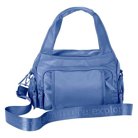Samantha Brown To-Go Travel Hobo Bag with Removable Crossbody Strap