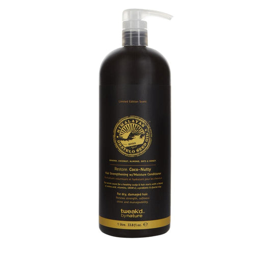 Tweak'd By Nature Reastore Coco-Nutty Hair Strengthening w/Moisture Conditioner 33.8 Oz.