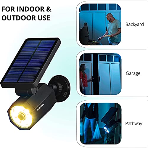 Bell+Howell Bionic Spotlight Solar Spot 25 Feet Motion Sensor, Sun Panels, Waterproof Frost Resistant Patio, Yard and Outdoor Lighting As Seen On TV