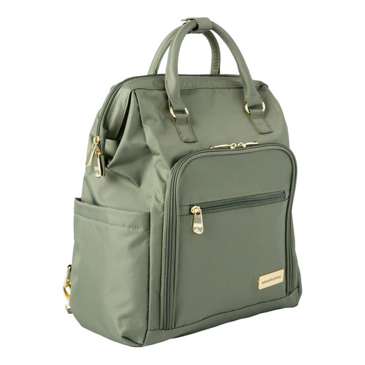 Samantha Brown Travel Backpack (Olive Green)
