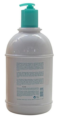 Perlier White Almond Absolute Comfort Bath Cream 101.4 Oz Huge 3 Liter with Pump