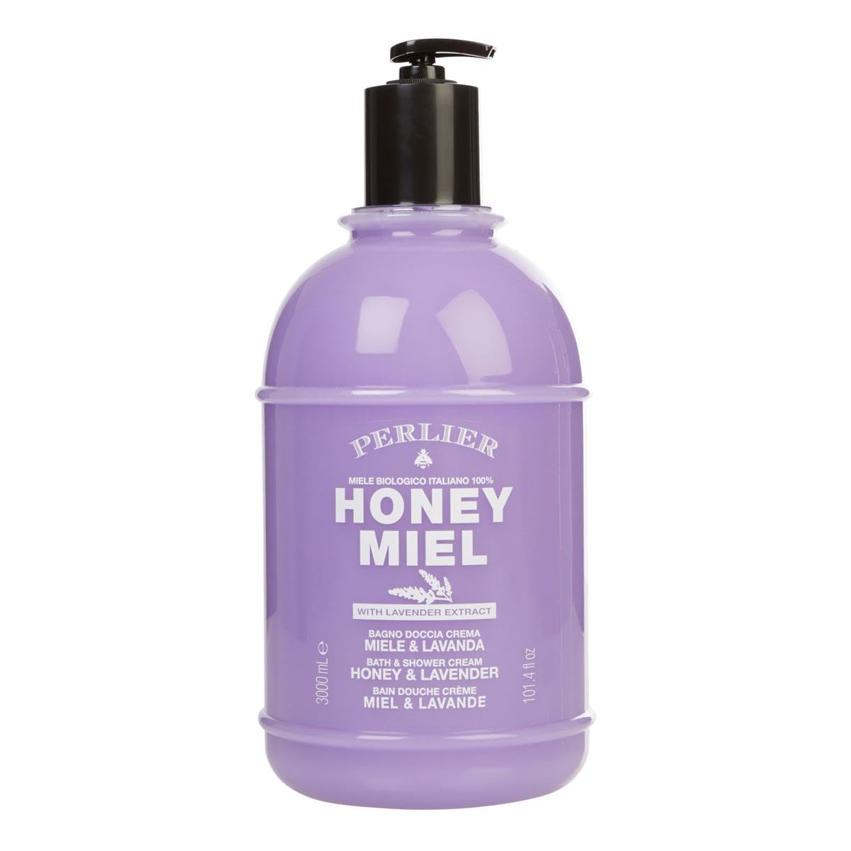 Perlier Honey Miel with Lavender BATH & SHOWER CREAM 101.4oz/ 3000ml with pump