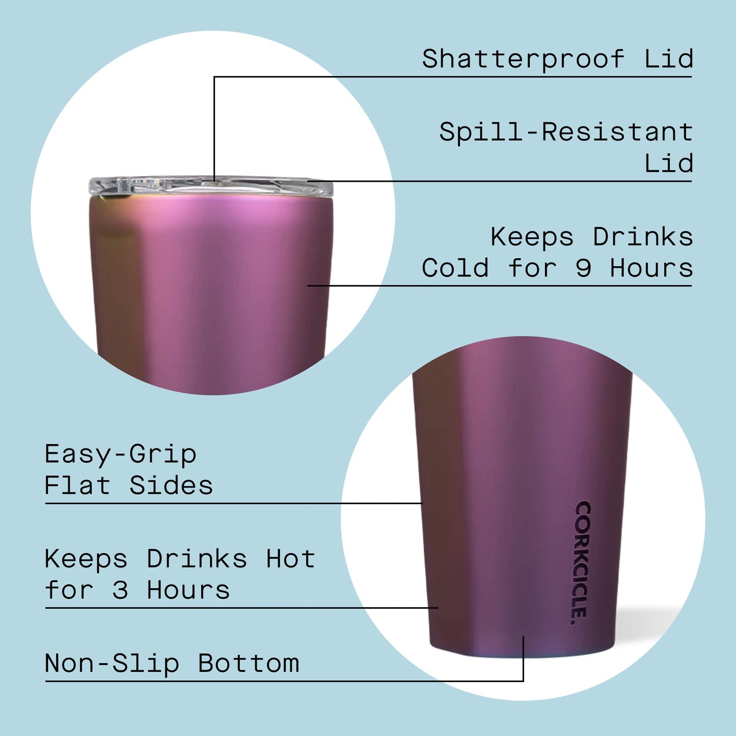 Corkcicle. Nebula Tumbler, 1 EA