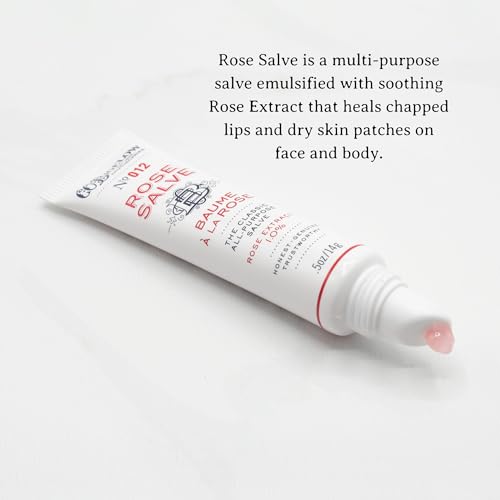 C.O. Bigelow Lip Balm Tube Trio, Variety Pack includes Rose Salve, My Favorite Lip Balm, Mentha Shine, Moisturizing Balms, 3 Pack, 0.5 oz Each