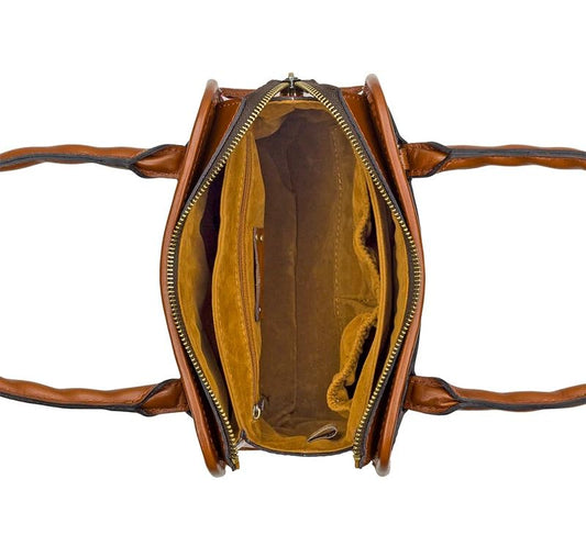 Bougainvilleas Along The Coast Paris Satchel