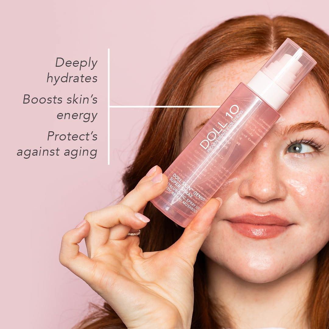 DOLL SKIN GENIUS™ Super Spray Serum with Reishi Mushroom