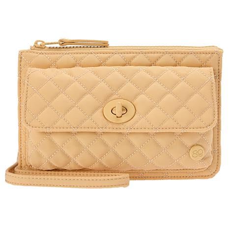Samantha Brown To-Go RFID Quilted Crossbody Wallet