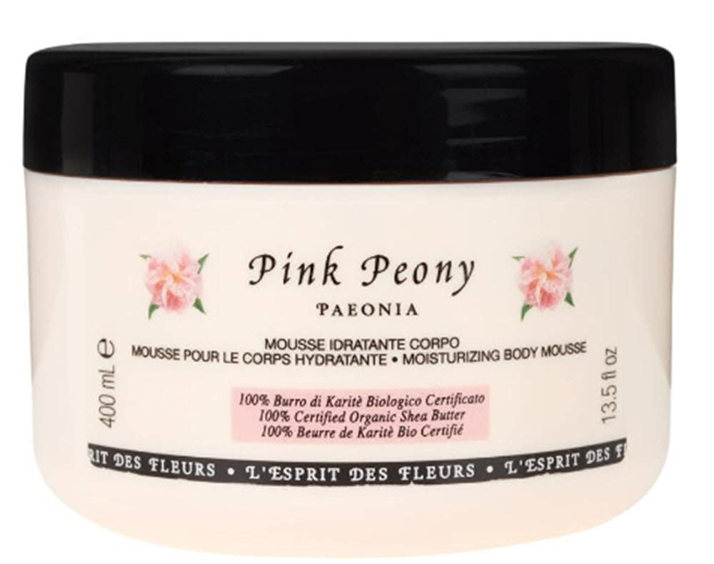 Perlier Pink Peony Hydrating Body Mousse 13.5 Ounce