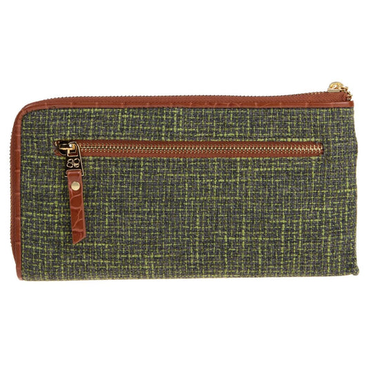 Samantha Brown To-Go RFID Tweed Travel Wallet