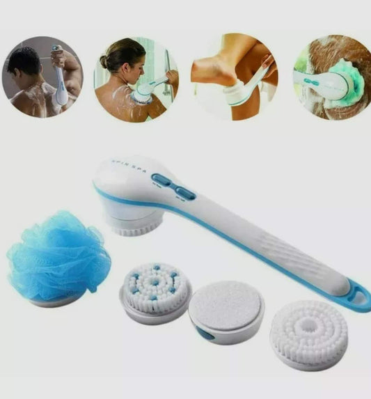 Spin Spa Body Brush Deluxe 10 pc Kit - Purple