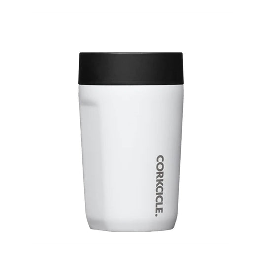 Corkcicle Commuter Cup Insulated Stainless Steel Spill Proof Travel Coffee Mug Keeps Beverages Cold for 9 Hours and Hot for 3 Hours