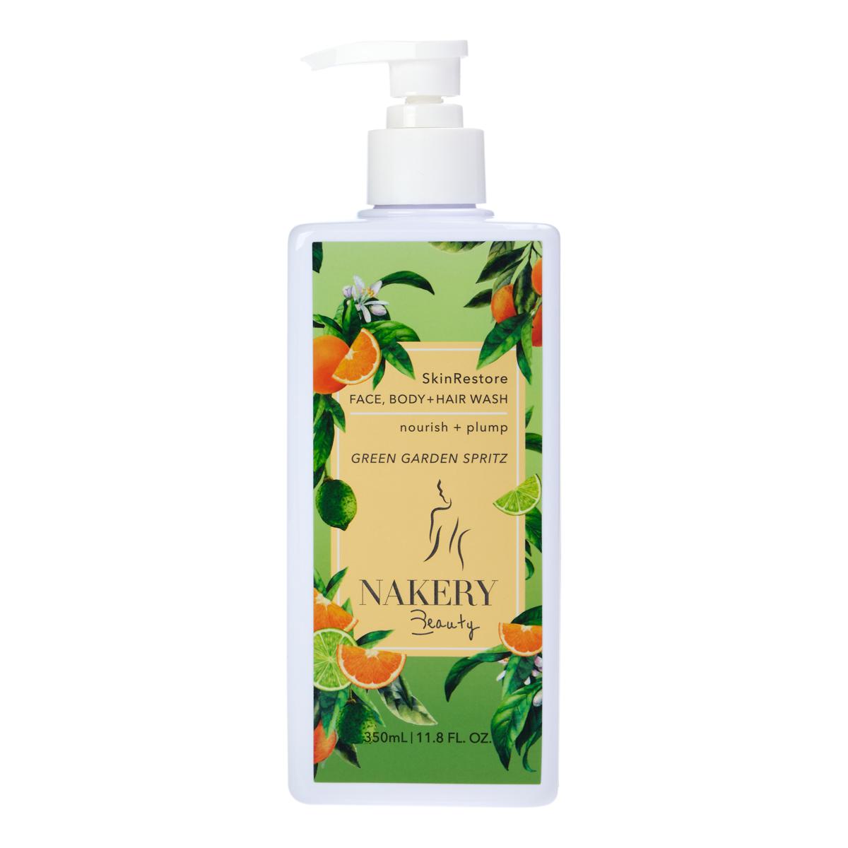 Nakery Beauty SkinRestore Face, Body & Hair Wash-Choose Scent-