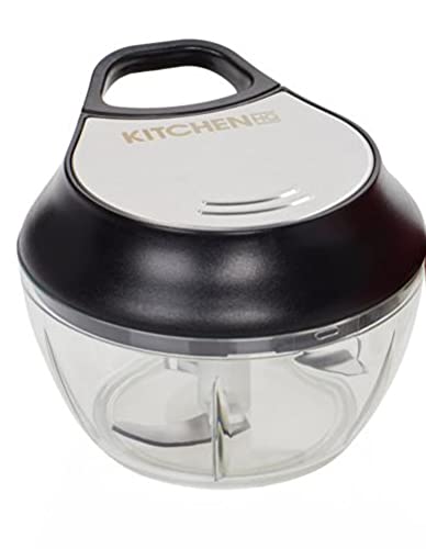 Kitchen HQ Mini Chopper / Slicer - Black