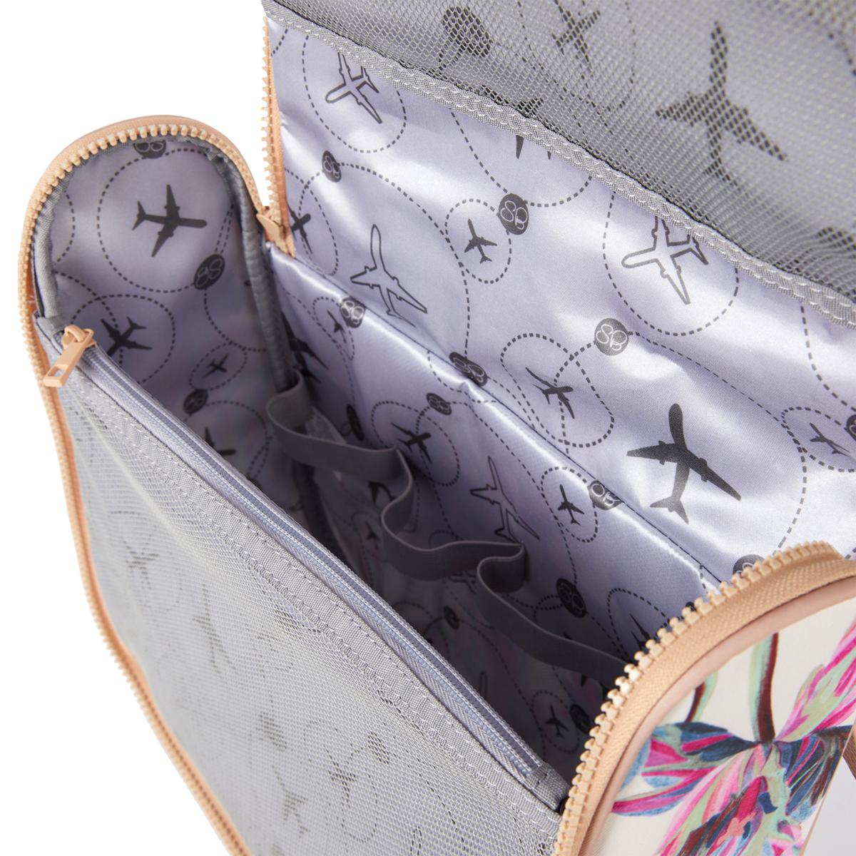 Samantha Brown To-Go Rouched Handle Cosmetic Case