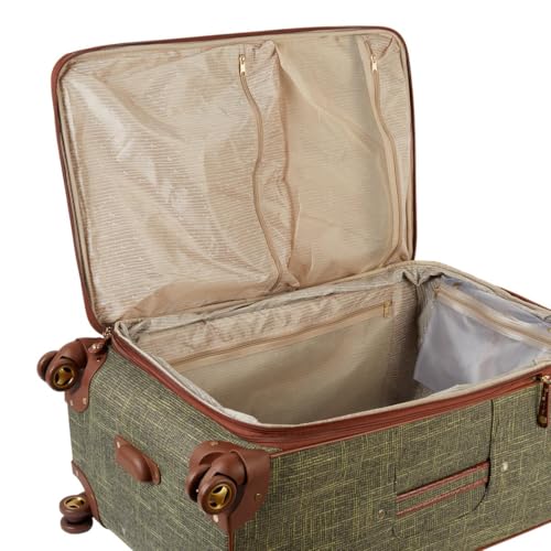 Samantha Brown Vintage 2-piece Tweed Luggage Set